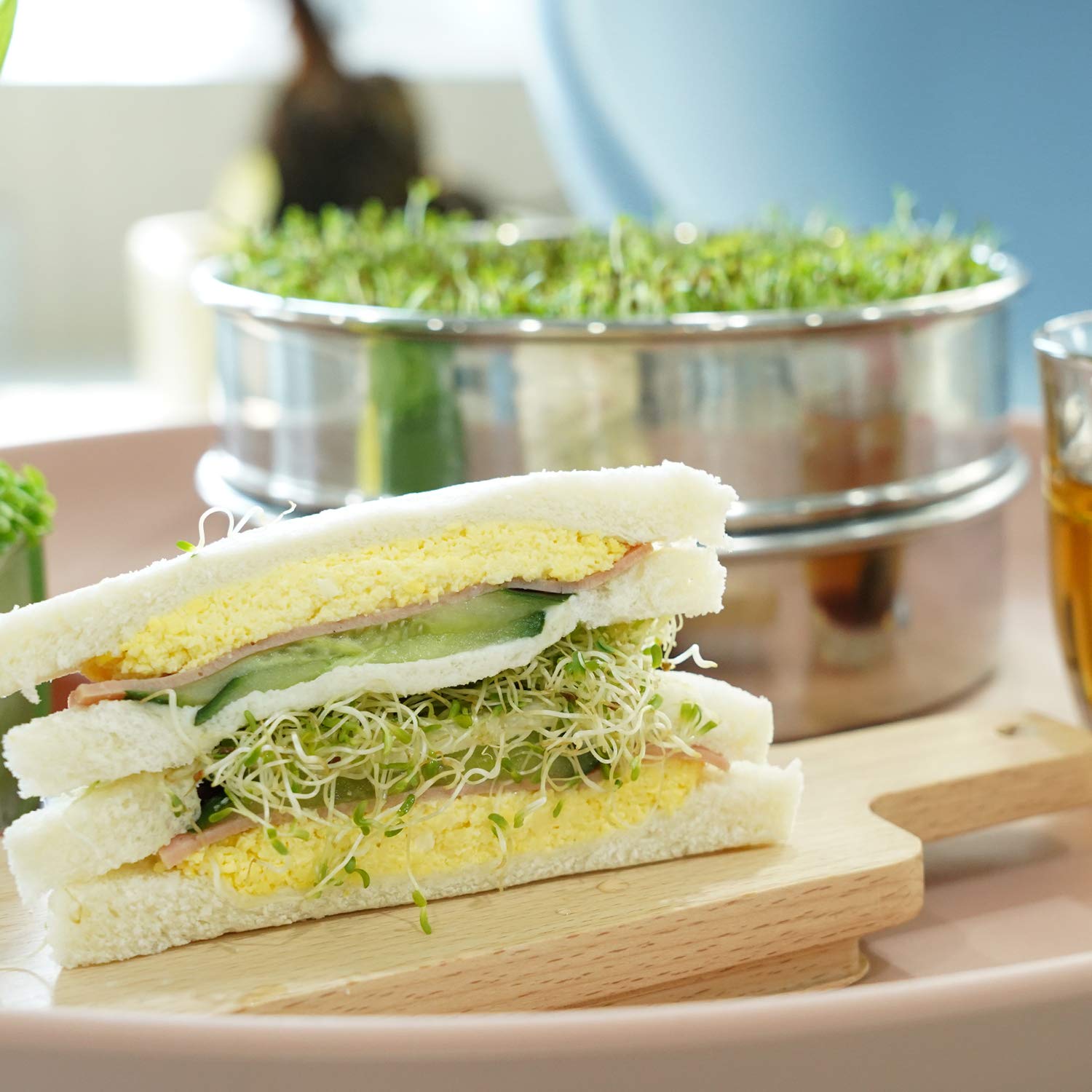 SOLIGT Assembled kit shows compact, space-saving stack.