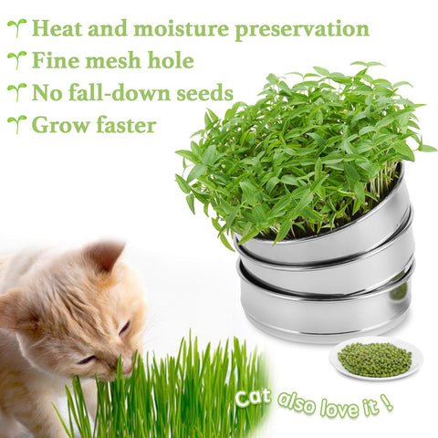 SOLIGT Cover Lid maintains warmth and moisture for sprouts.