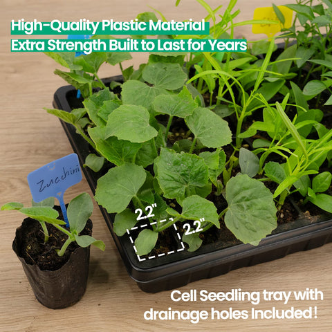 SOLIGT dome and tray fit tightly to maintain humidity and heat