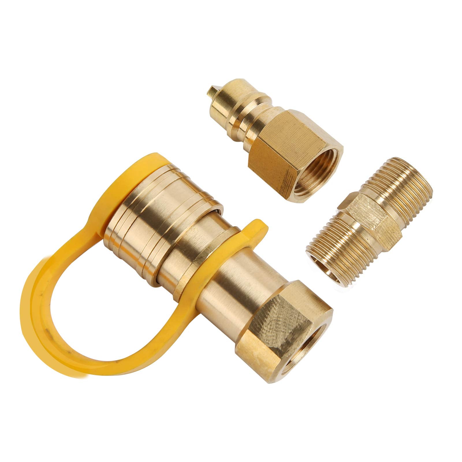 Solimeta propane hose quick-disconnect kit ideal for grills and RVs