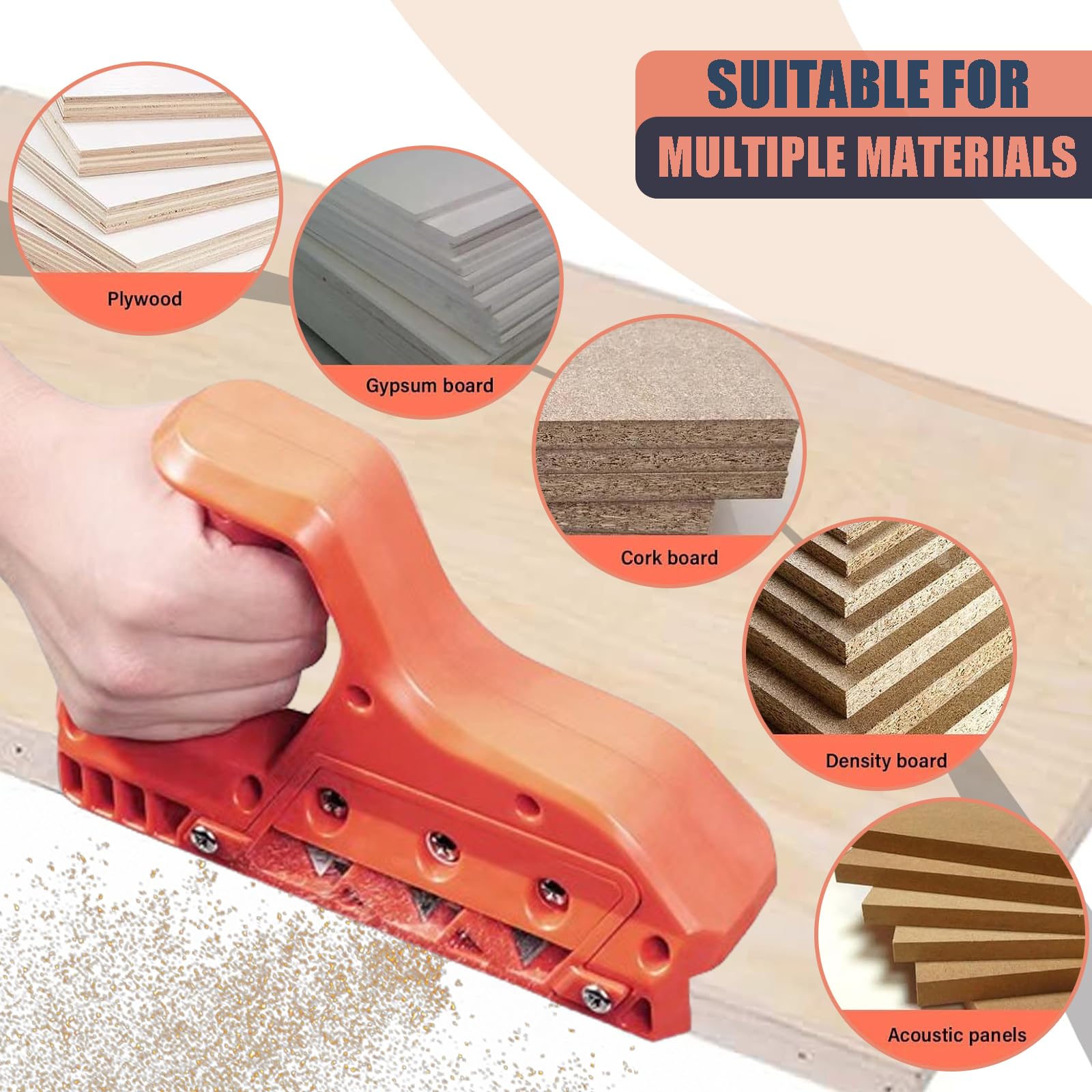 Solis Convene multi-material trimming suits plasterboard corkboard and plastic
