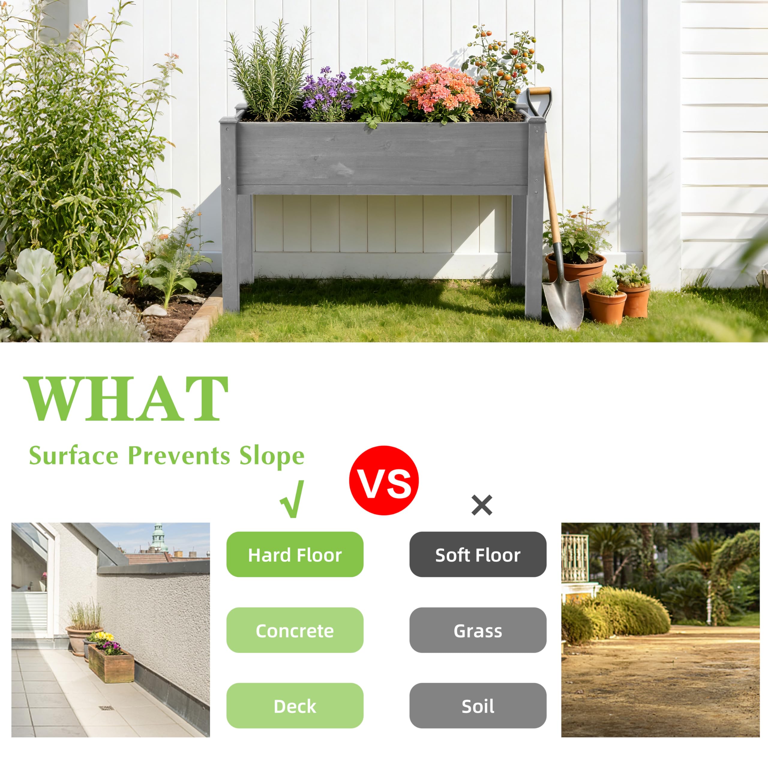 SoliWood outdoor planter blends wood aesthetics with practical design