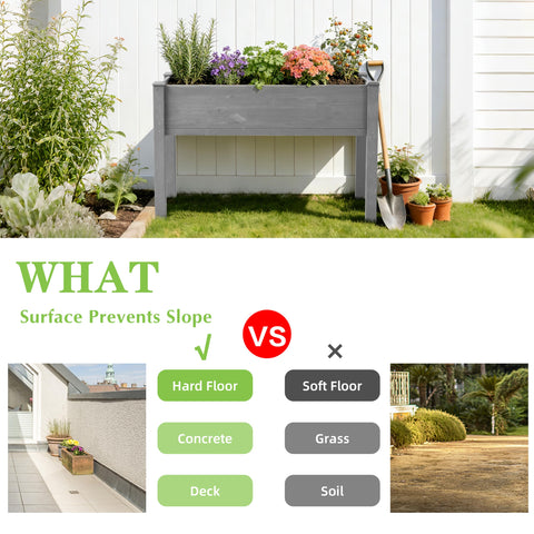 SoliWood outdoor planter blends wood aesthetics with practical design