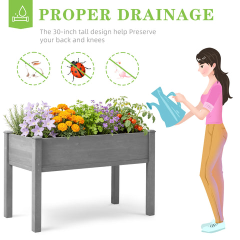 SoliWood raised bed with water-based finish keeps produce safe