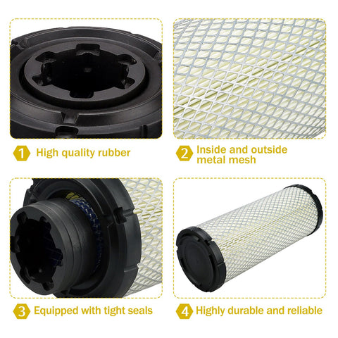 SOLLON air filter Kawasaki 11013-7019 compatibility promotes durability