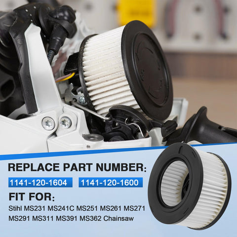 SOLLON air filter for Stihl MS271 supports effective dust filtration.