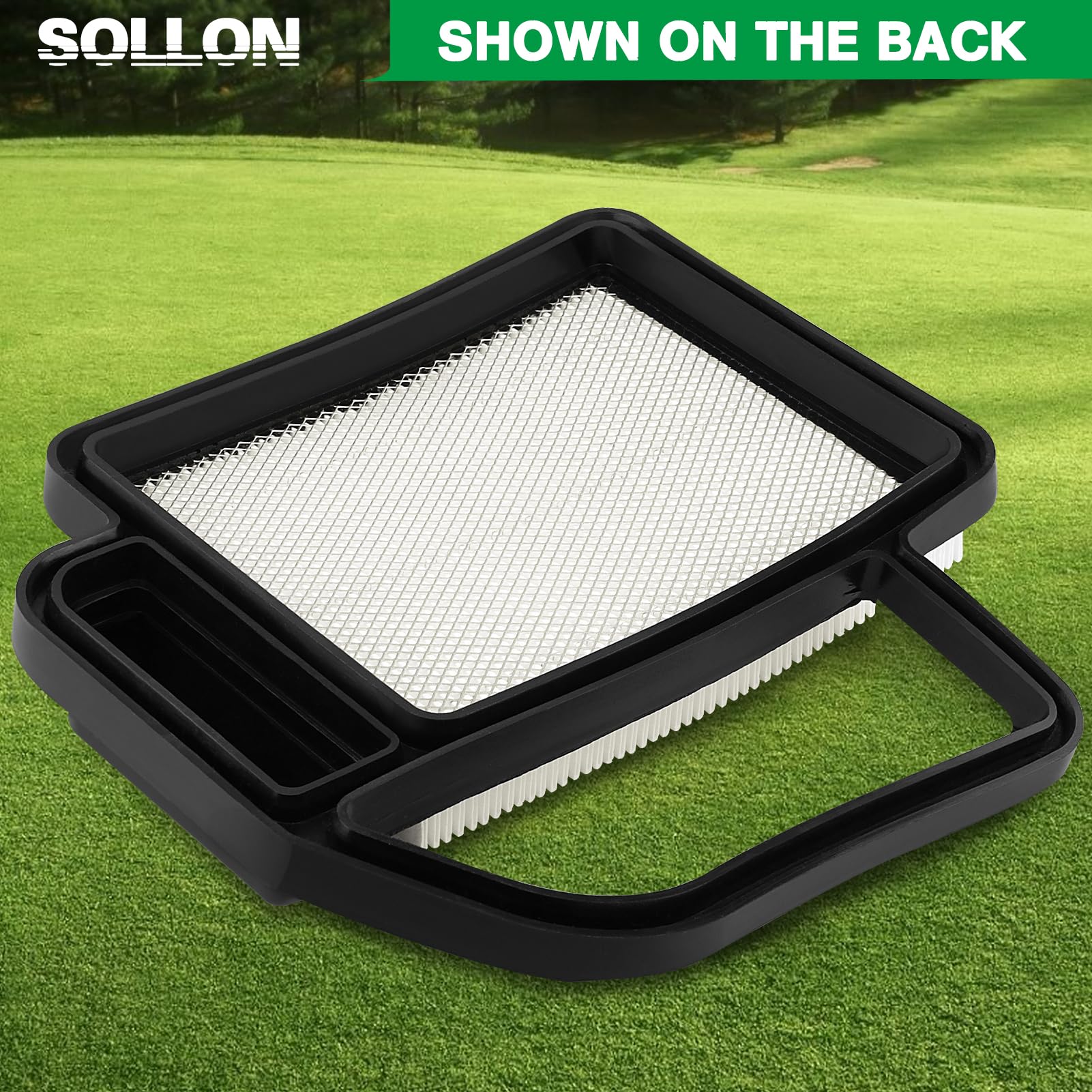 SOLLON KH-20-883-06-S1 closeup pleats highlighting filtration media and durability
