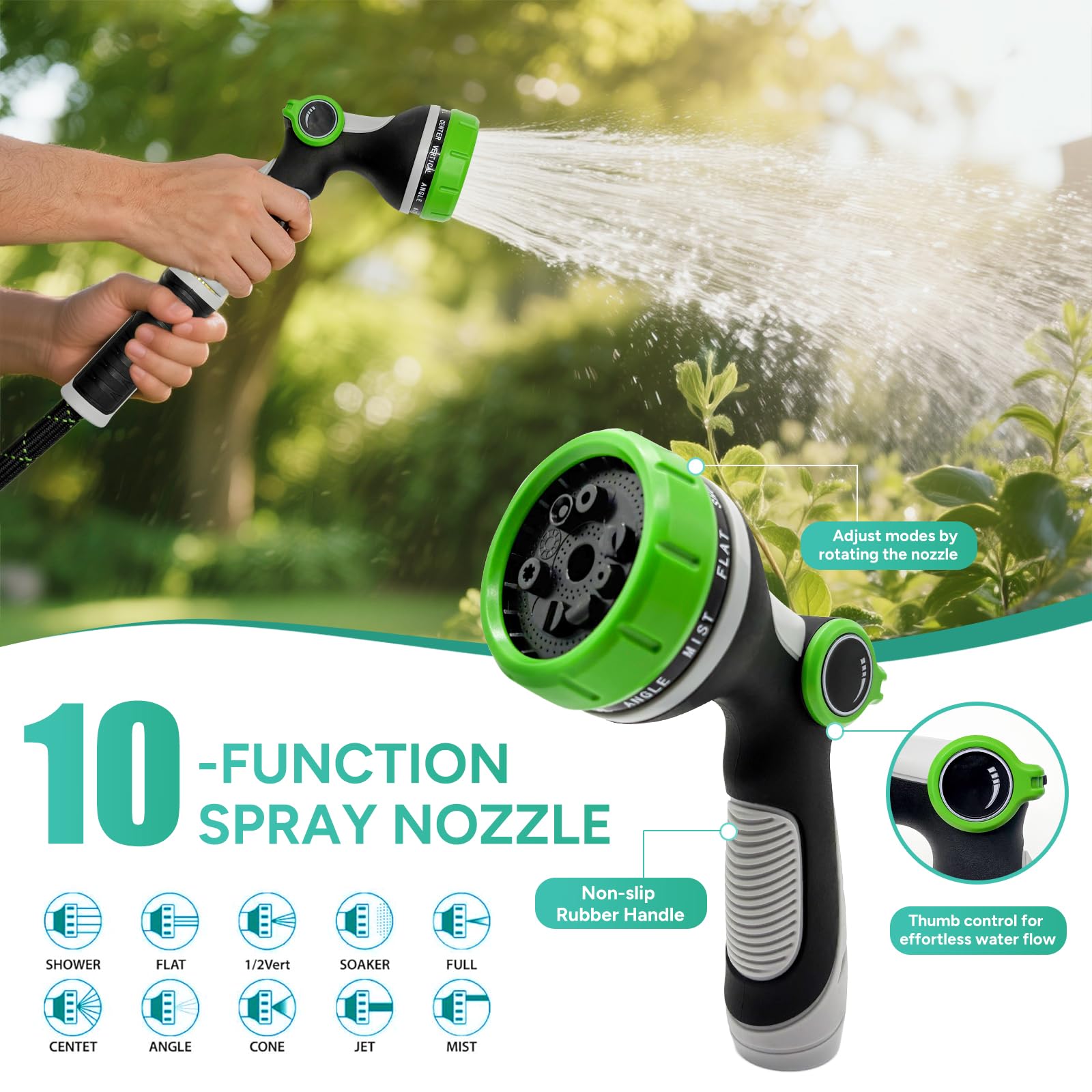 SOLMIO non-expandable design maintains stable water flow under temperature changes.