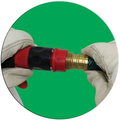 Solo 405-HE canister doubles as a container for on-site use.