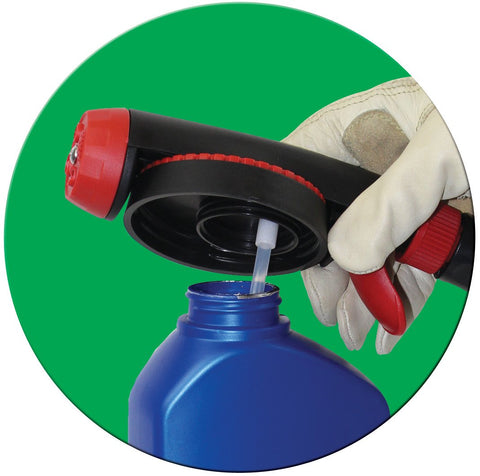 Solo 405-HE highlights no measuring or pouring for simpler spraying tasks.