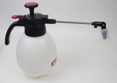 Solo 419 pressure relief valve prevents over-pressurization.