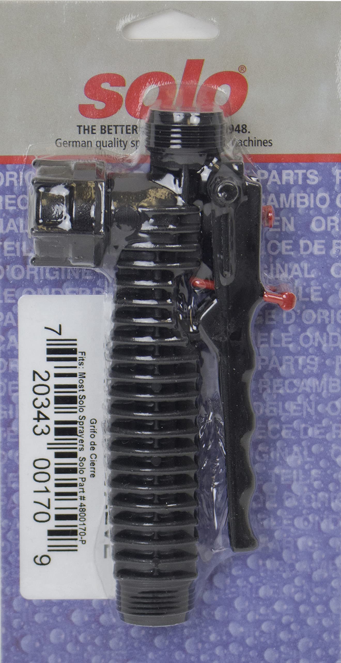 Solo genuine replacement parts made in USA for dependable maintenance.
