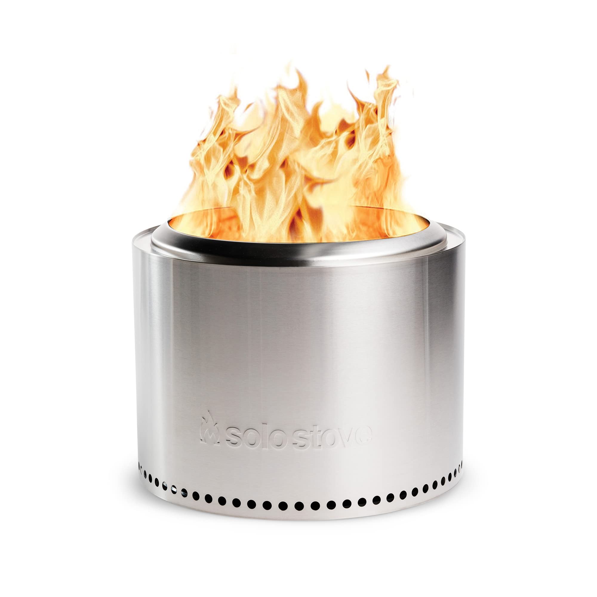 Solo Stove Bonfire 19.5-inch smokeless fire pit, side view for gatherings