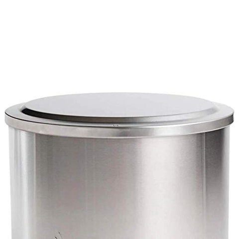 Solo Stove Bonfire Lid tabletop accessory shows versatile surface for drinks and snacks.