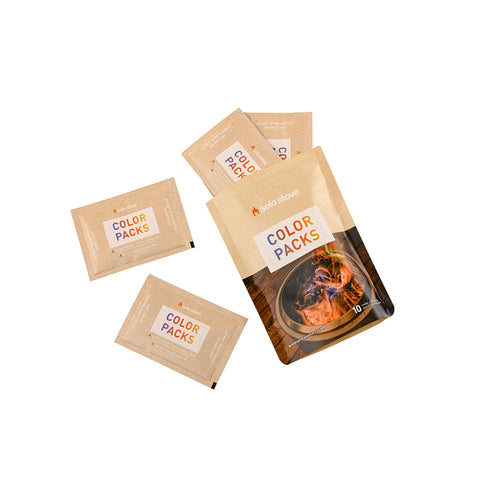 Solo Stove Color Pack 10 green flame for festive evenings