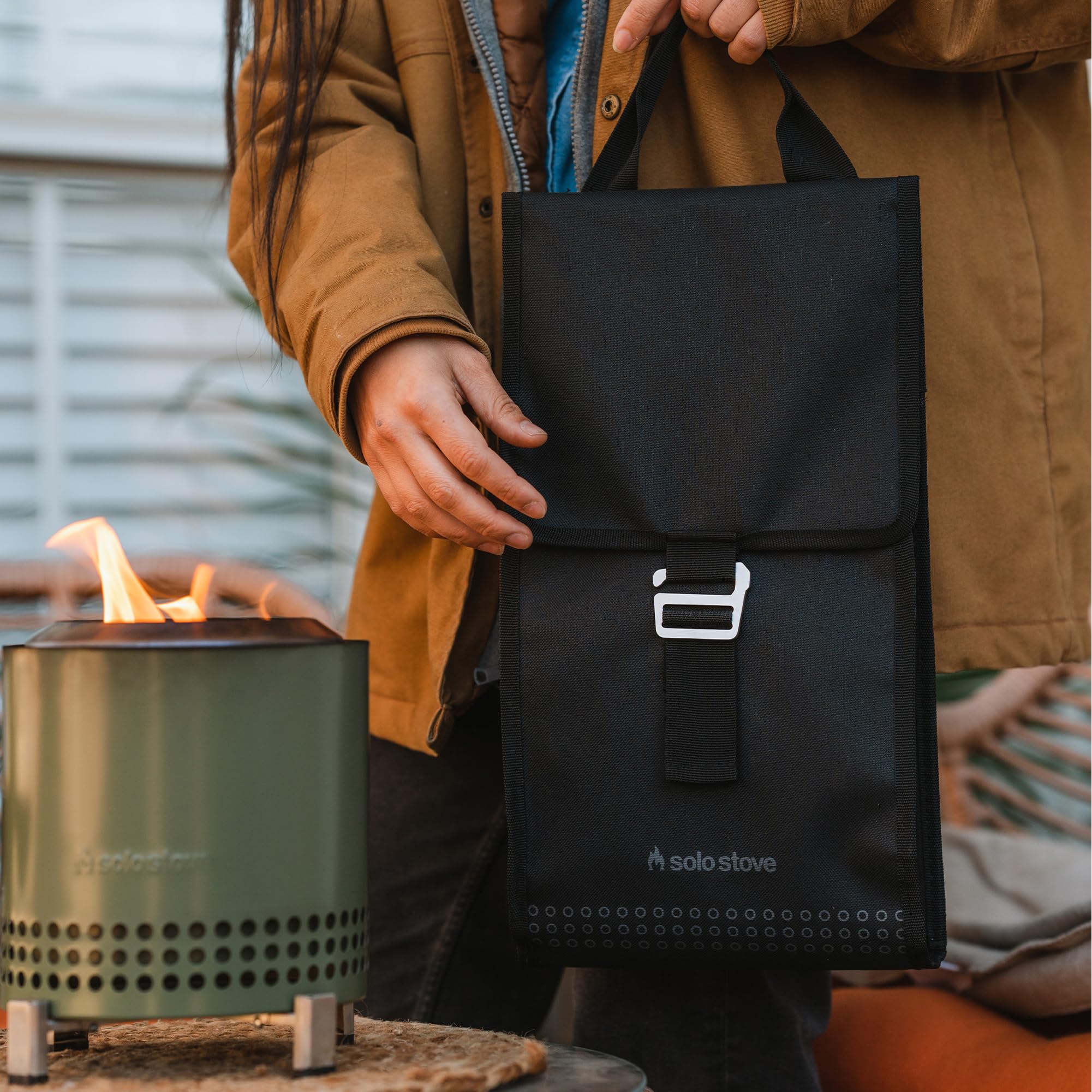 Solo Stove Mesa Accessory Pack compact storage for tidy on-the-go setup.