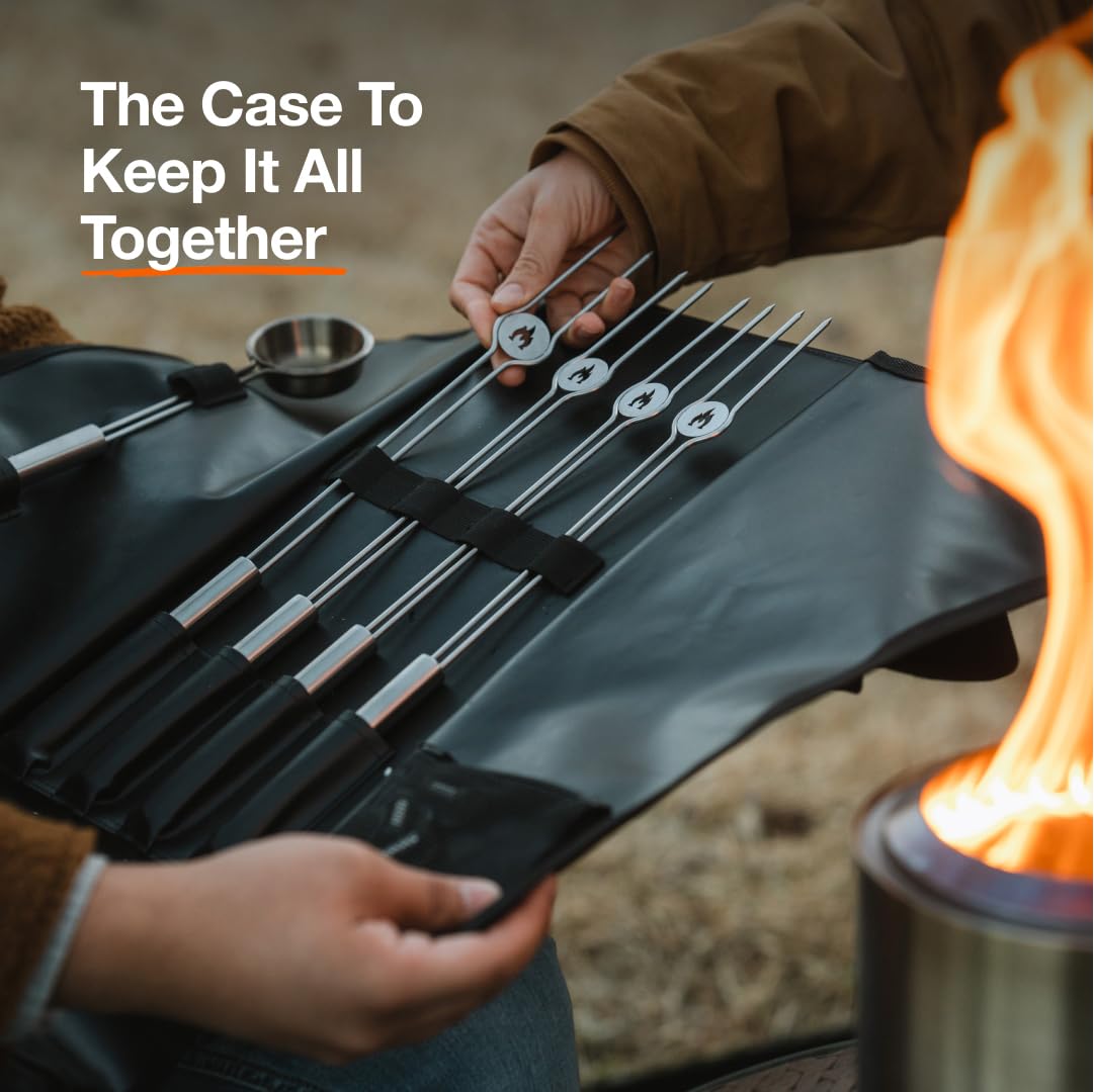 Solo Stove Mesa Accessory Pack ergonomic stainless tools endure outdoors.
