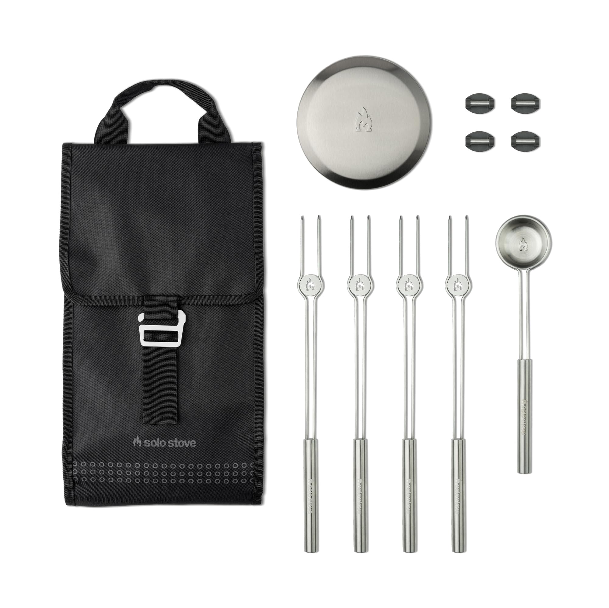 Solo Stove Mesa Accessory Pack mini sticks ready for marshmallows and skewers.