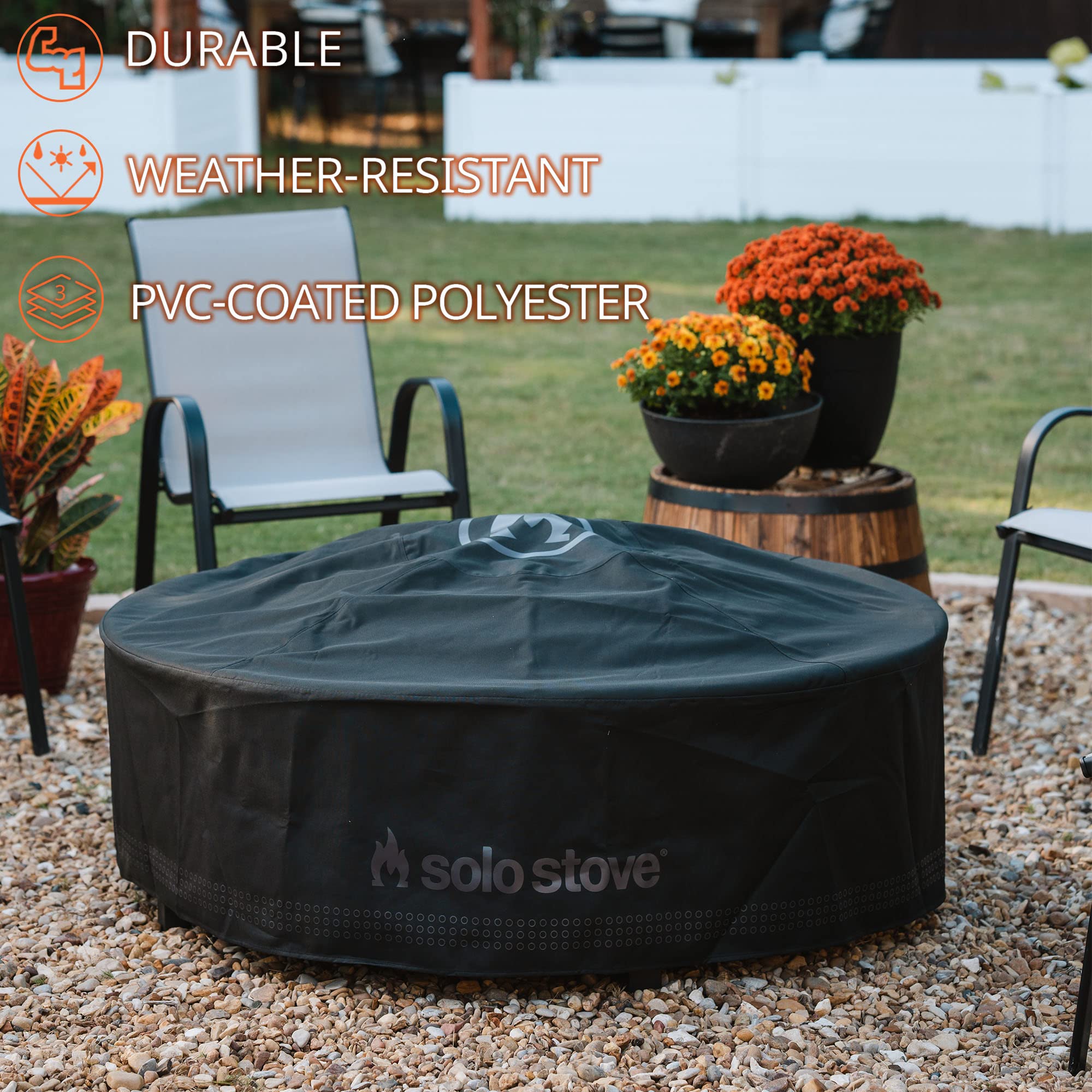 Dimensions: 42.5 in diameter by 20.8 in height for Surround Shelter Small.