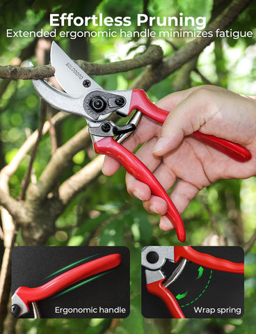 SOLODOTO cuts live or dead branches up to 5/8 inch