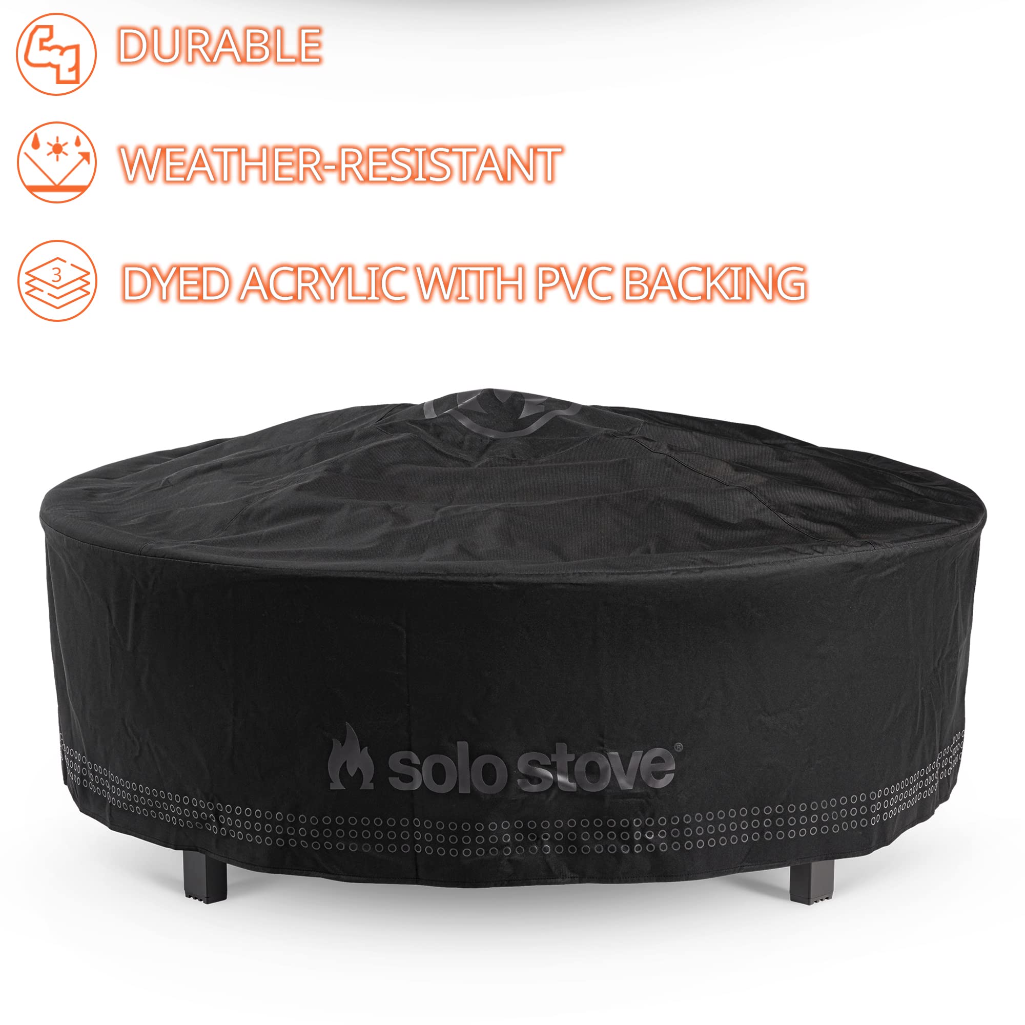 Solo Stove Surround Shelter Large aluminum stays close-up highlighting sturdy support