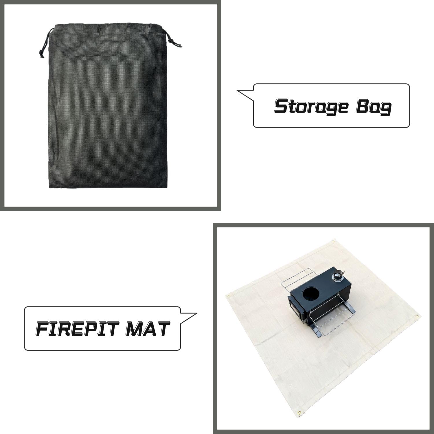 Safety reminder for SoloWilder mat with 10-inch ground clearance