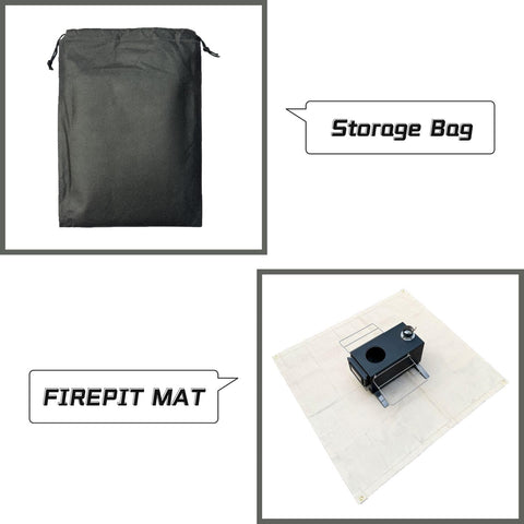 Safety reminder for SoloWilder mat with 10-inch ground clearance