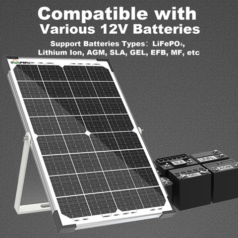 SOLPERK 360-degree adjustable bracket enables ideal sun exposure.