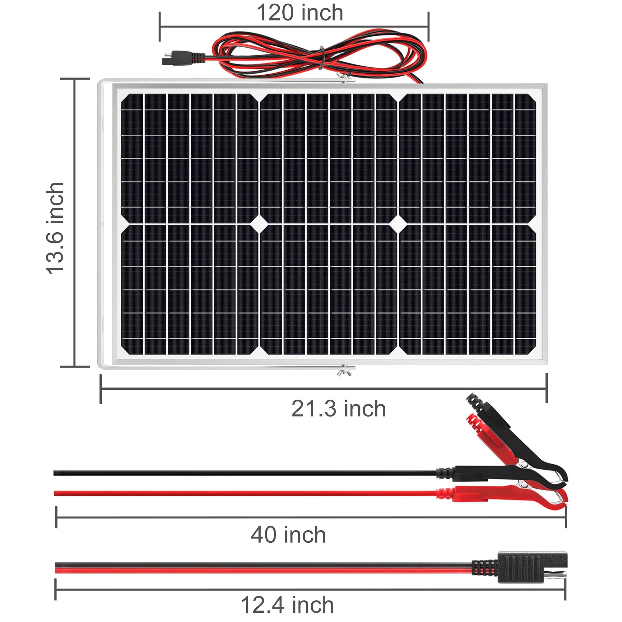 SOLPERK plug-and-play connections speed up quick setup.