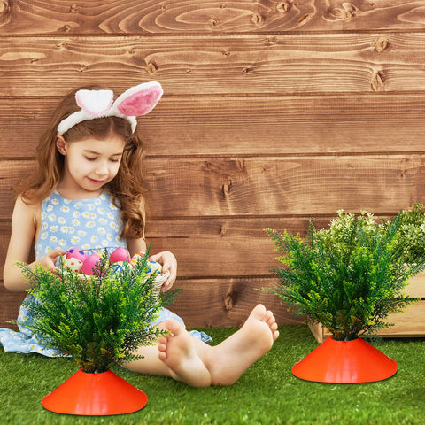 Solsew yard decor glows in sunlight, enhancing outdoor spring vibe.