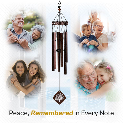 Solsken Home ready-to-gift wind chime for anniversaries or garden memorial corners.