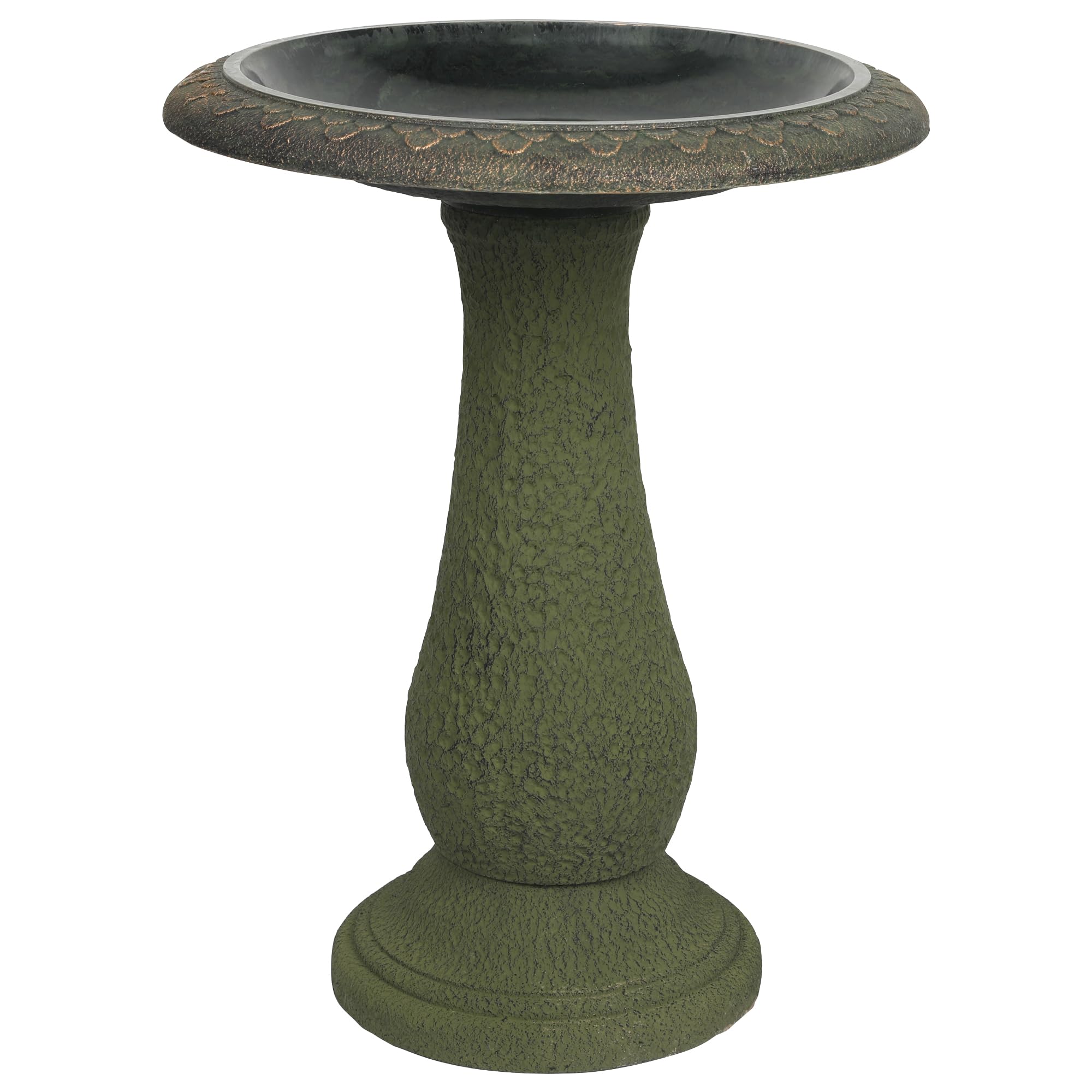 Solution4Patio portable bird bath designed for easy repositioning and viewing.