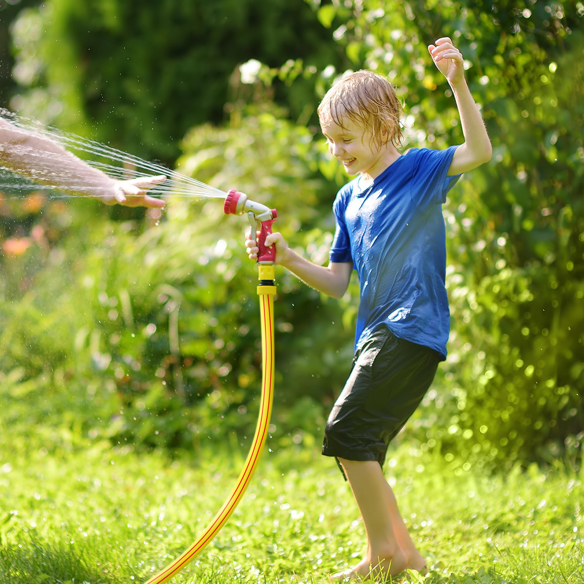 Solution4Patio burst-resistant hose handles high pressure for yard tasks.