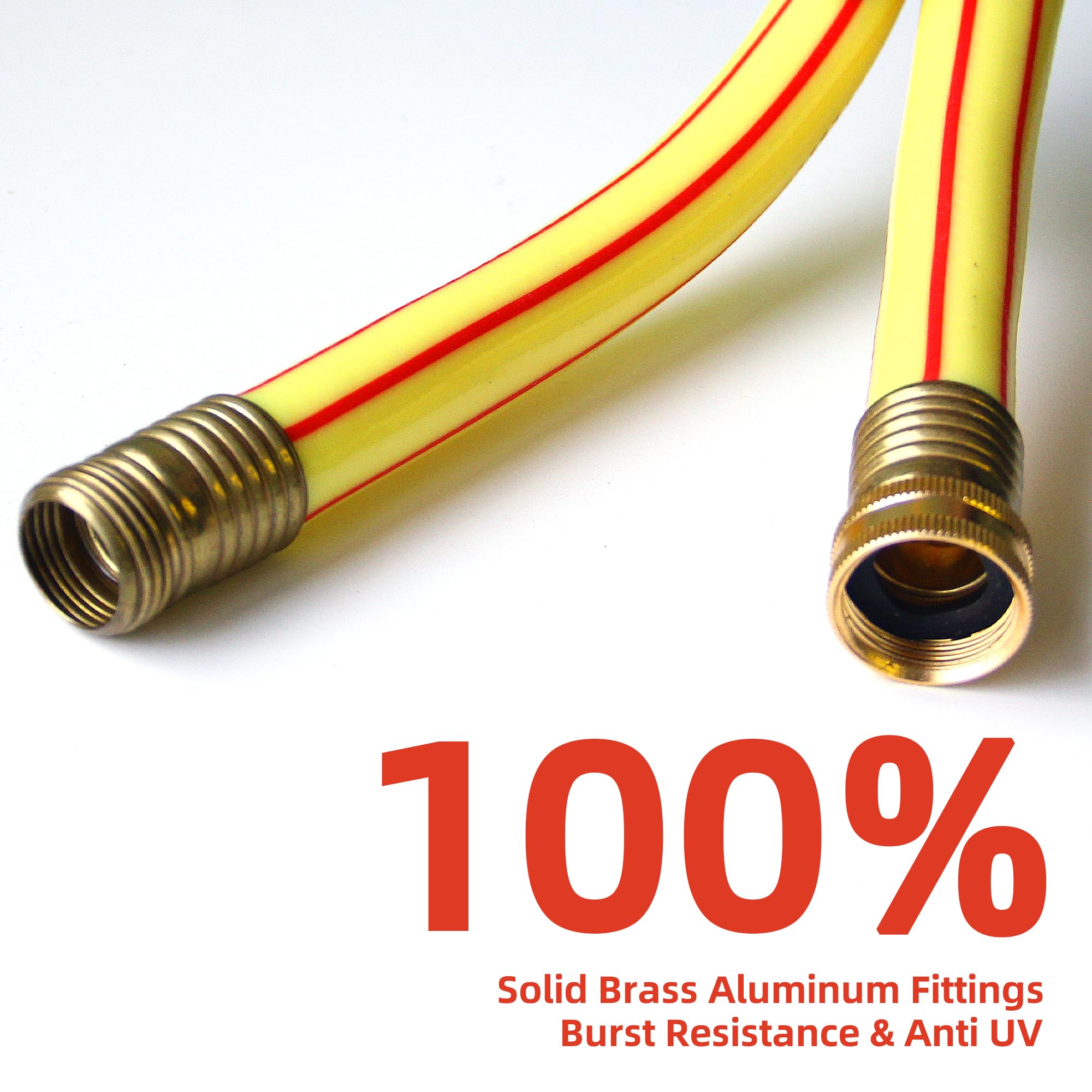 Solution4Patio flexible lightweight hose offers easy handling and storage