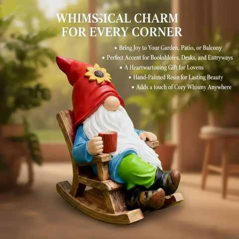 Somdzono cozy corner gnome enhancing garden and home spaces