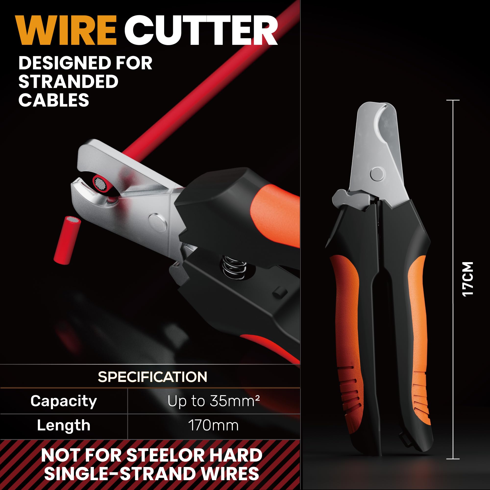 SOMELINE rugged carbon steel crimping tool withstands tough job sites