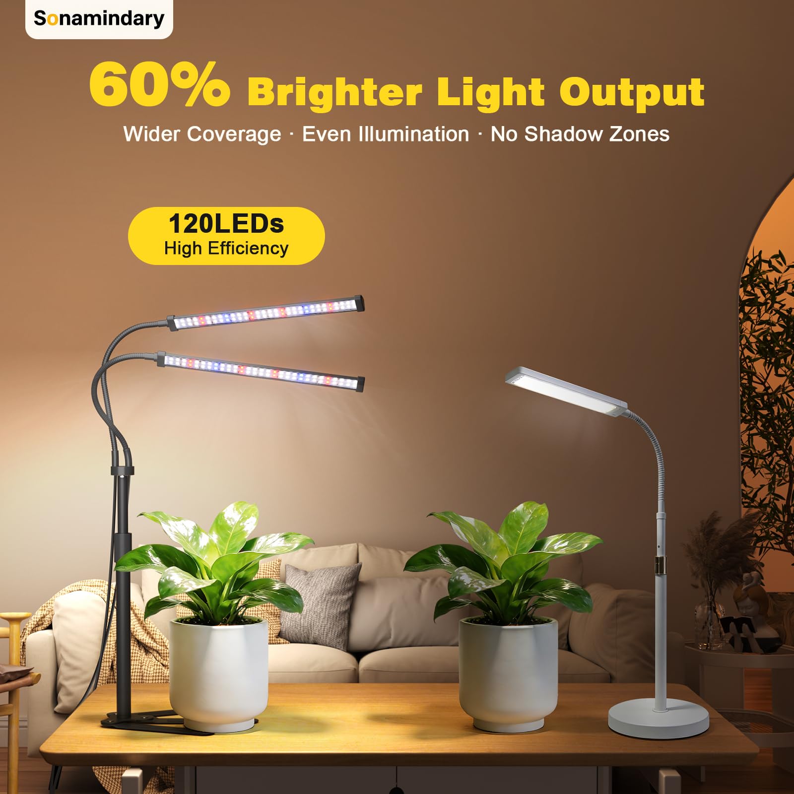 Sonamindary height-extendable pole adjusting to plant height and reach