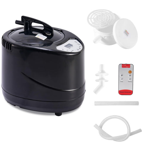 Sonaricus 3L sauna steamer pot front view for quick home spa steam