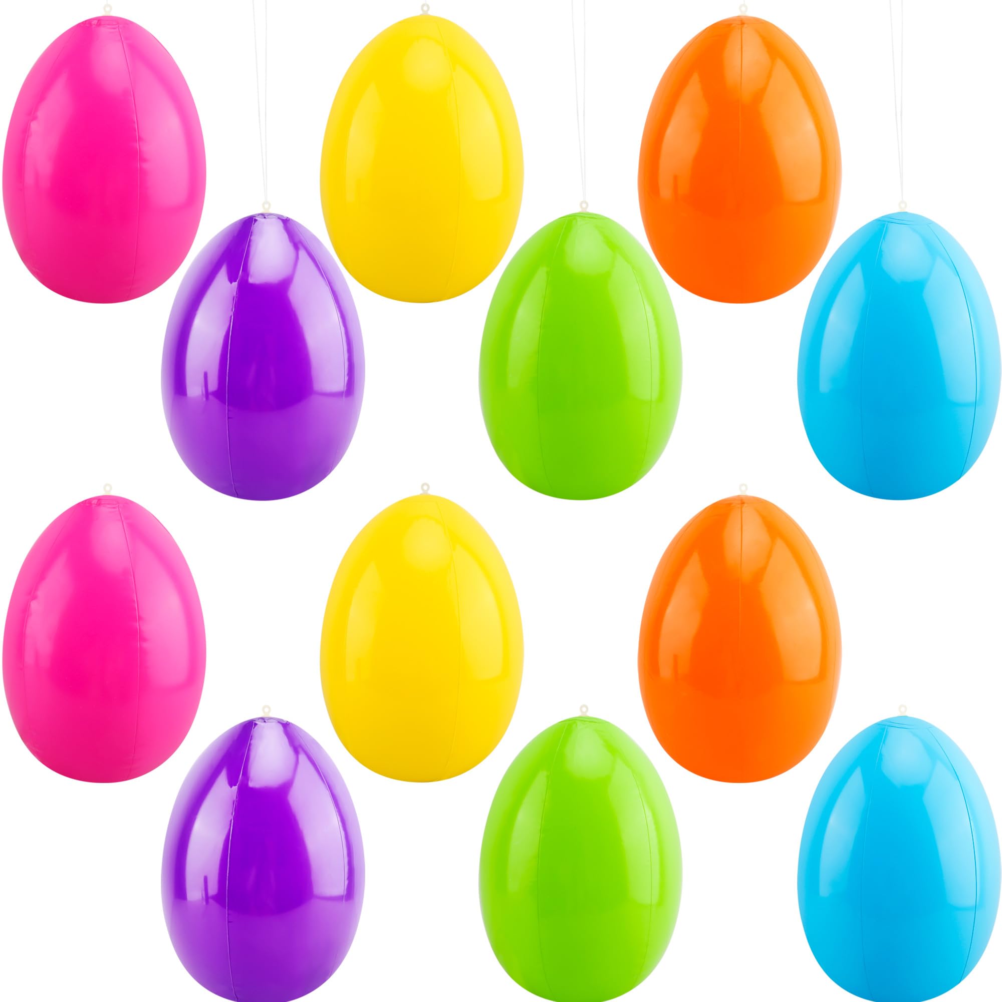 Sonarun blue inflatable Easter eggs for eye-catching yard decor and celebrations