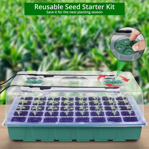 Sondiko abs-plastic-seed-tray durable and reusable against UV exposure.
