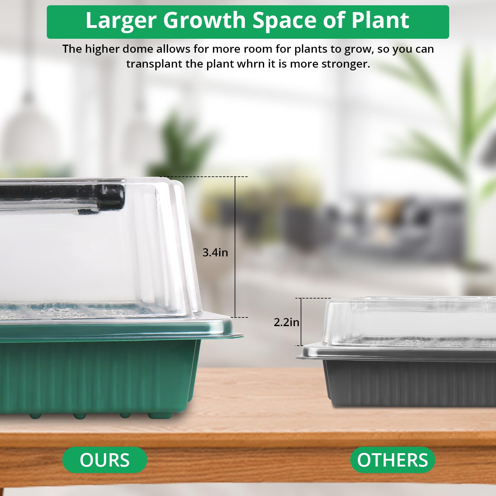 Sondiko base tray doubles as a hydroponic reservoir for versatility.
