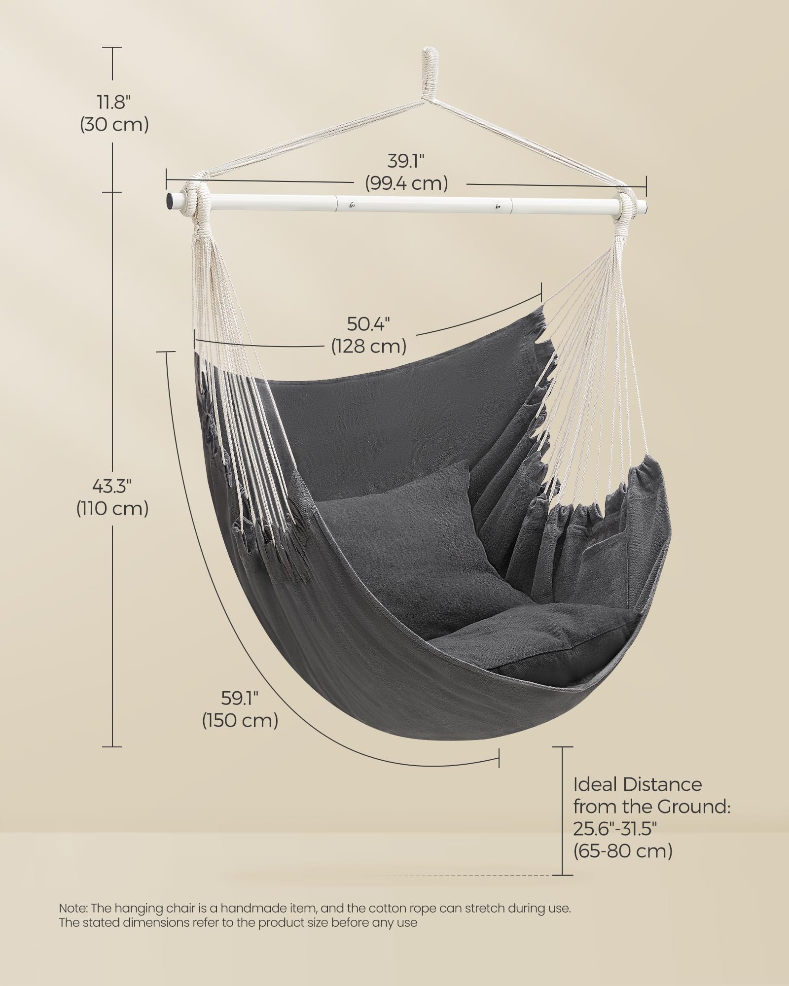 Ideal for patio, balcony, living room, or bedroom.