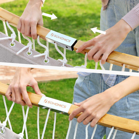 SONGMICS hammock portable design with disassembly for packing