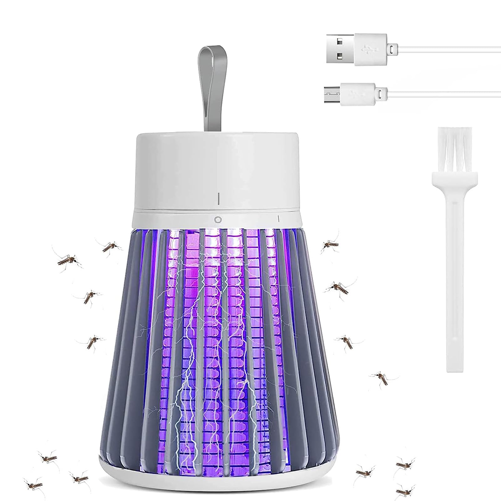 SonicPulse Bug Zapper front view shows portable indoor/outdoor pest control.