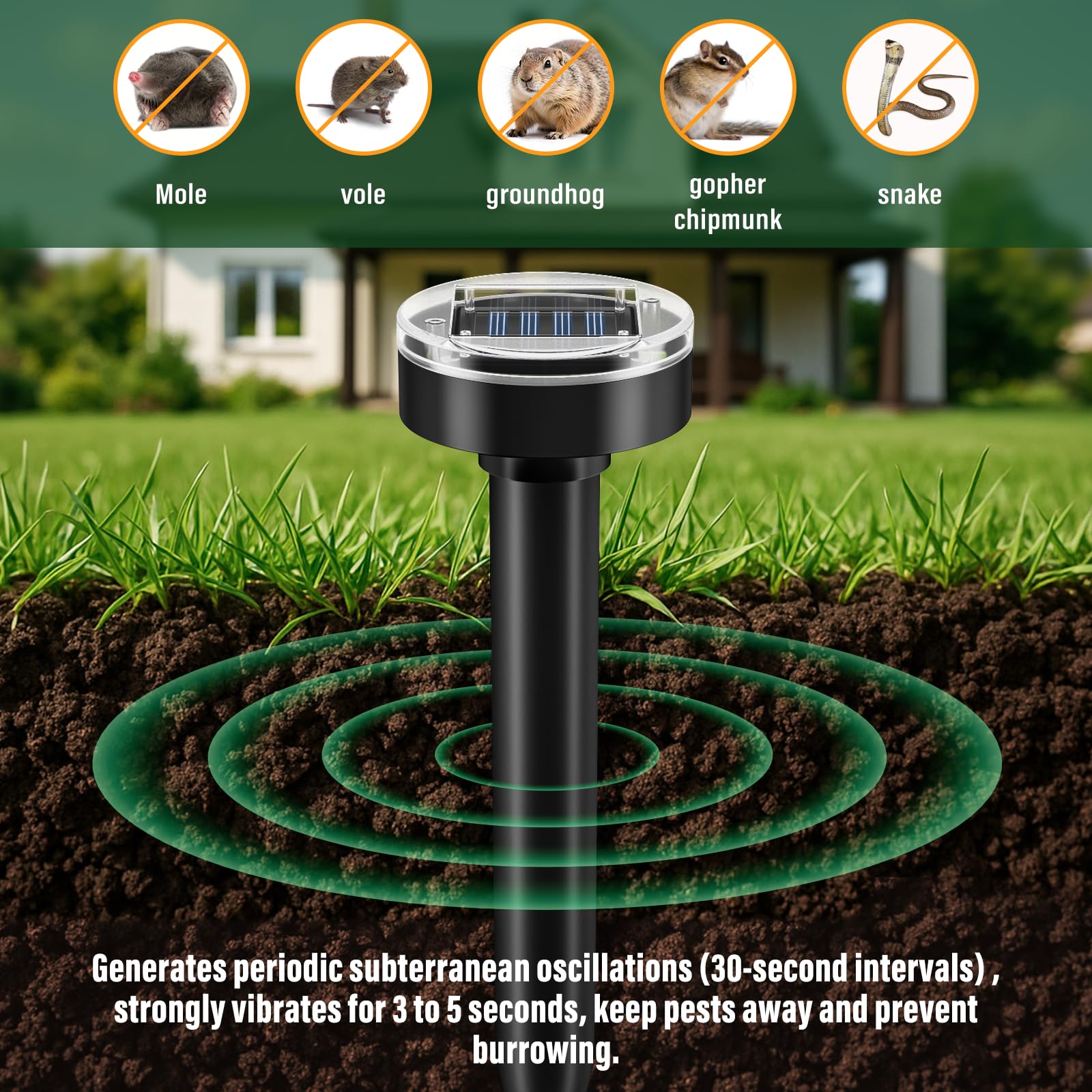 SonicPulse solar panel exposed in sunlit spot for optimal charging.