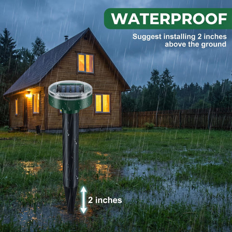 SonicPulse multiple-units setup covers large yards with pest deterrence.