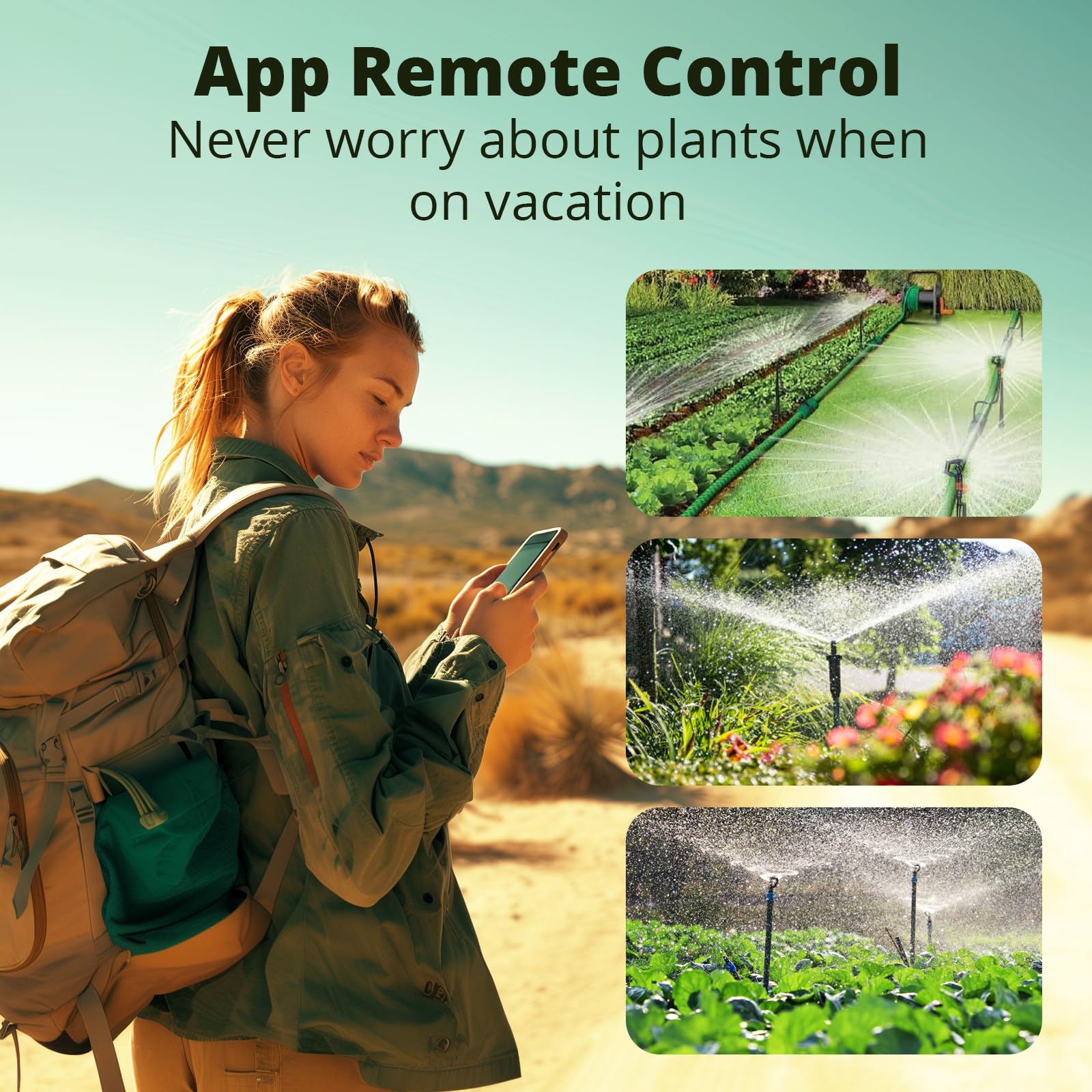 SONOFF app control demonstrates remote irrigation management from anywhere