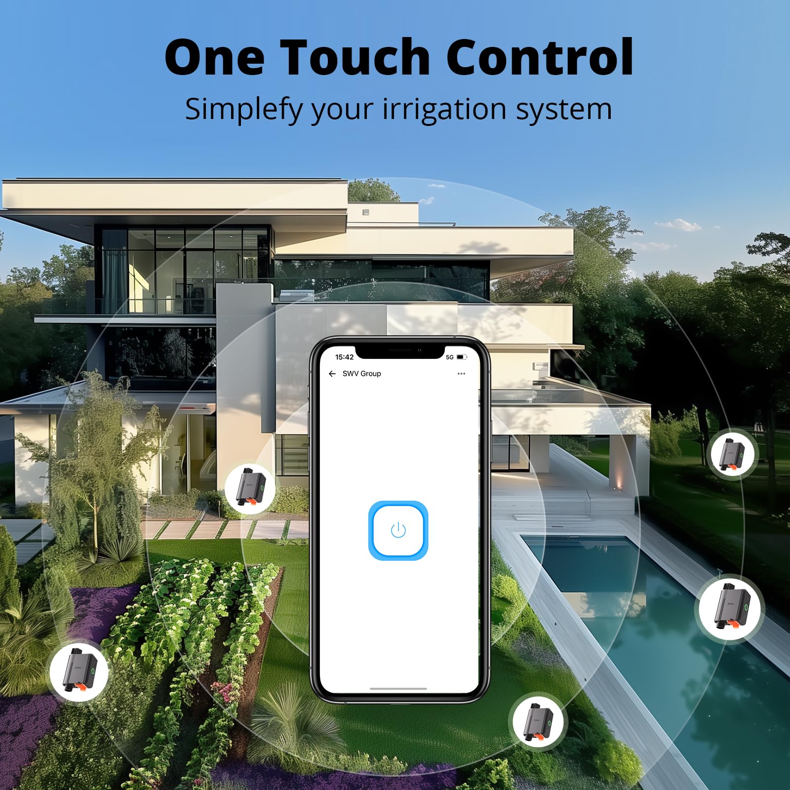 SONOFF history chart visualizes watering patterns for smarter scheduling