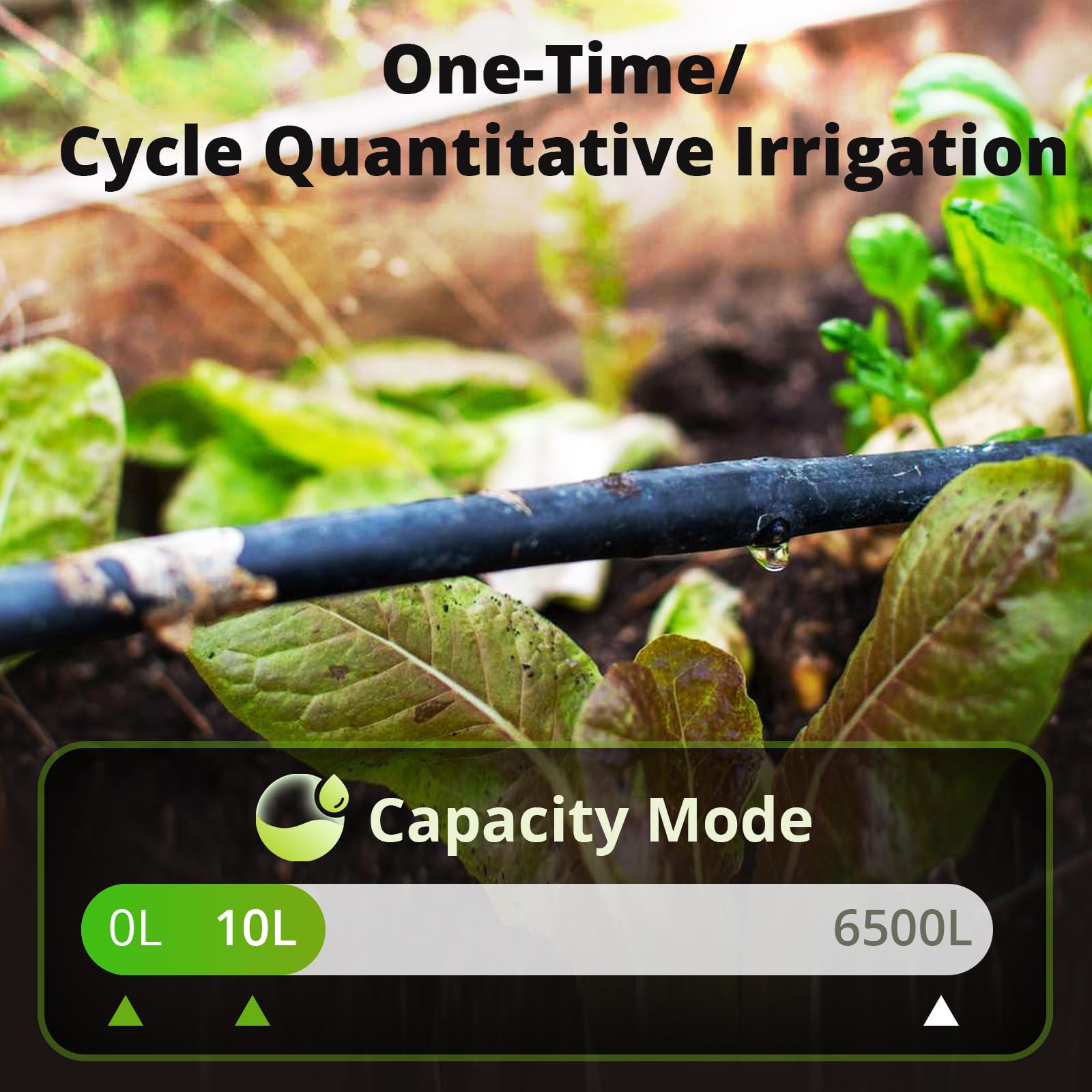 SONOFF timer installed on a hose enables easy watering control
