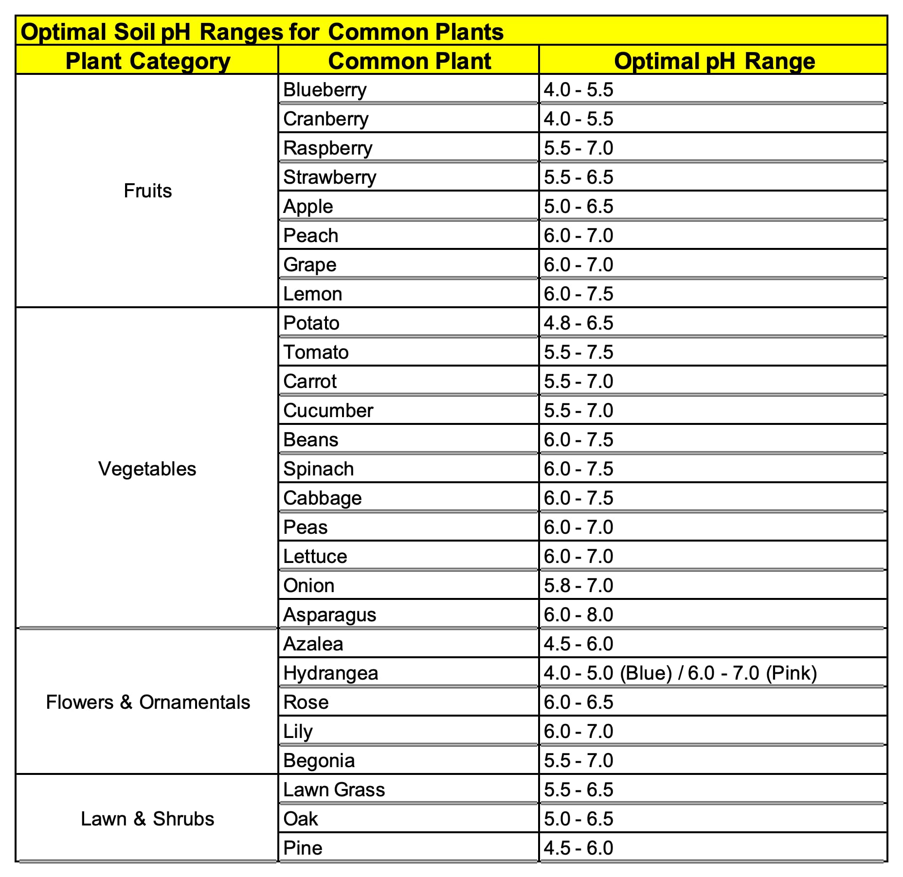 Sooenben lawn and garden scenario shows versatile testing before planting.